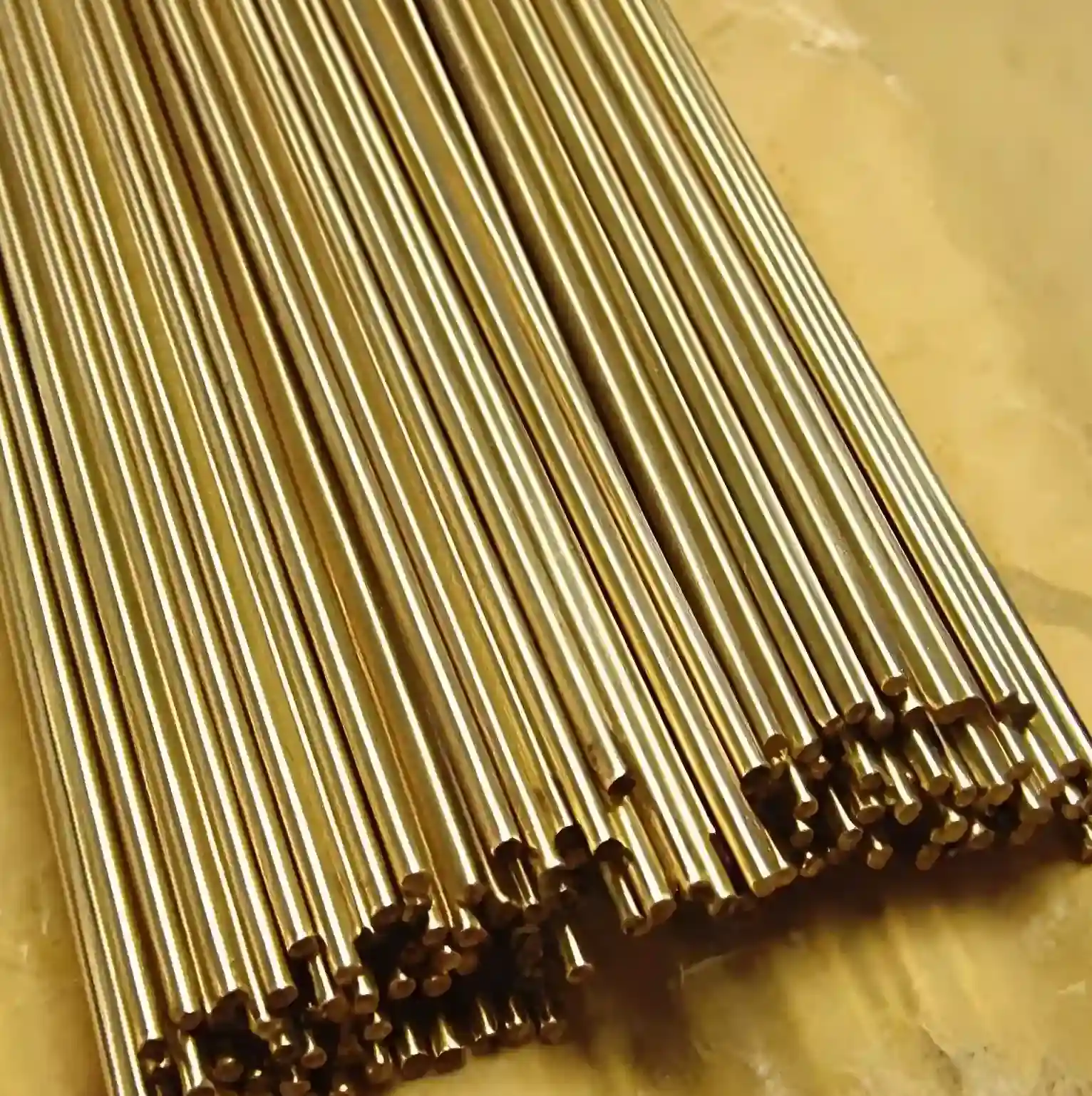 Small diameter brass wire rods for precision machining