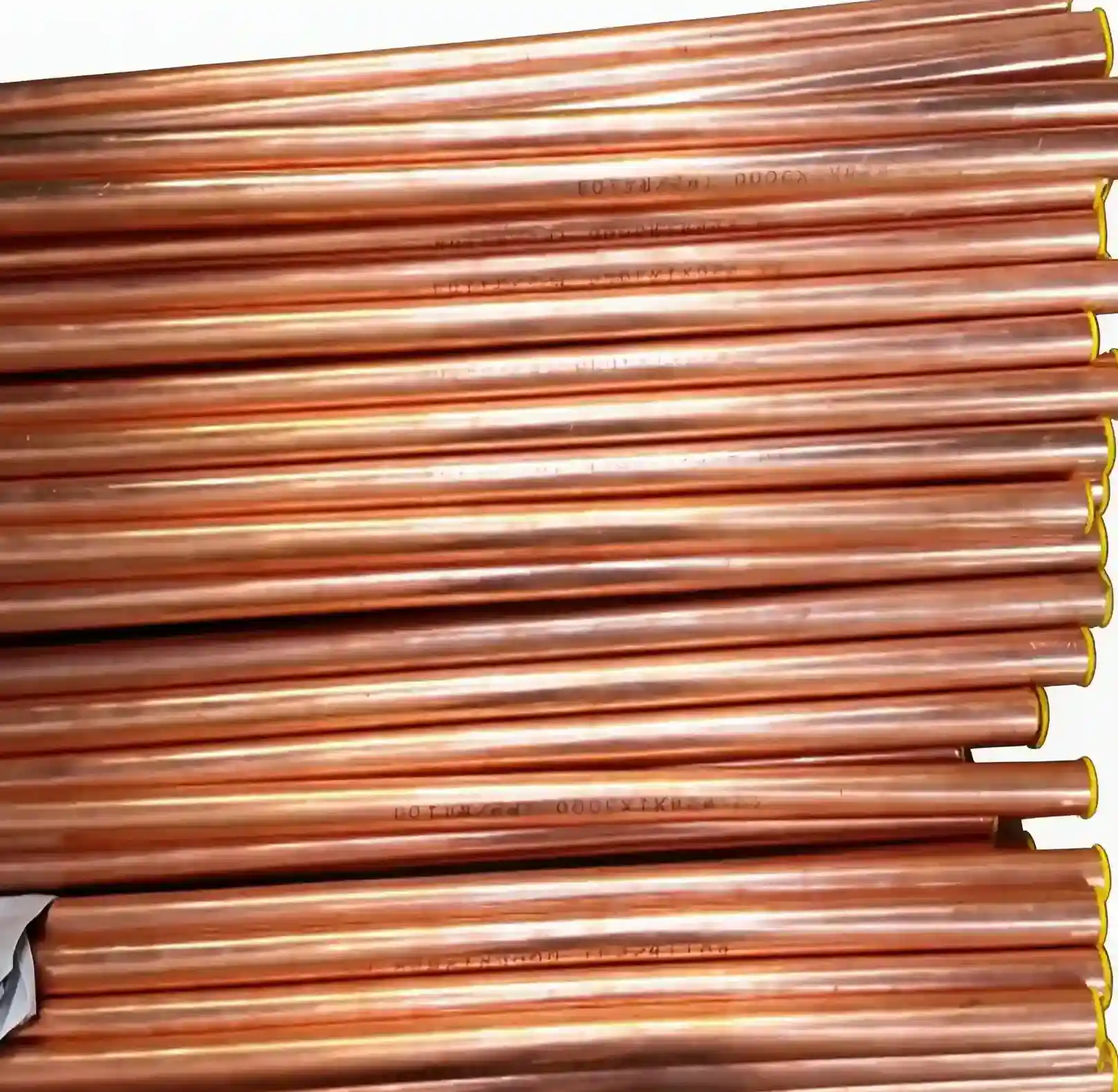 High purity red copper round bars