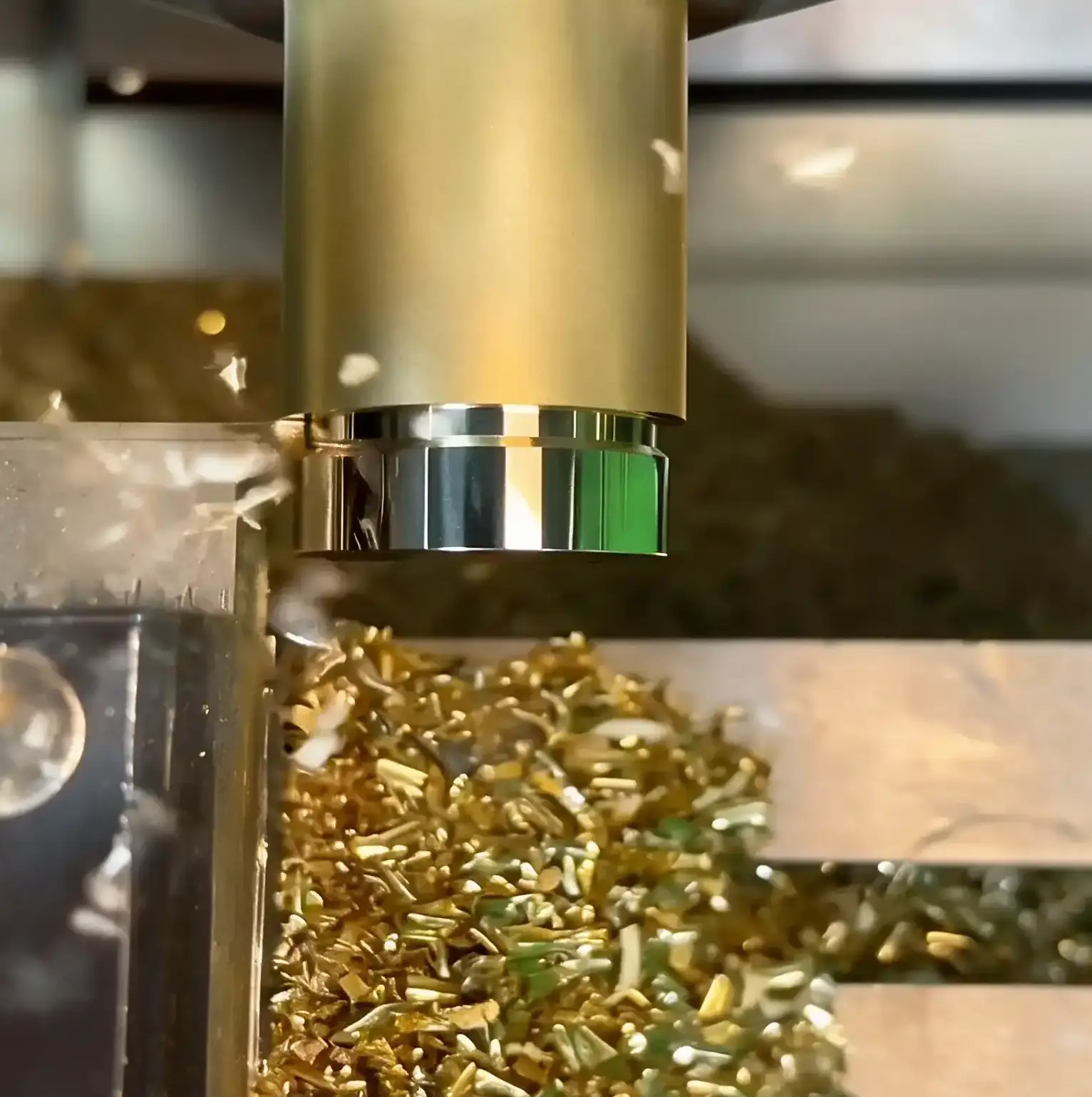 Copper alloy CNC machining service for non-ferrous parts.