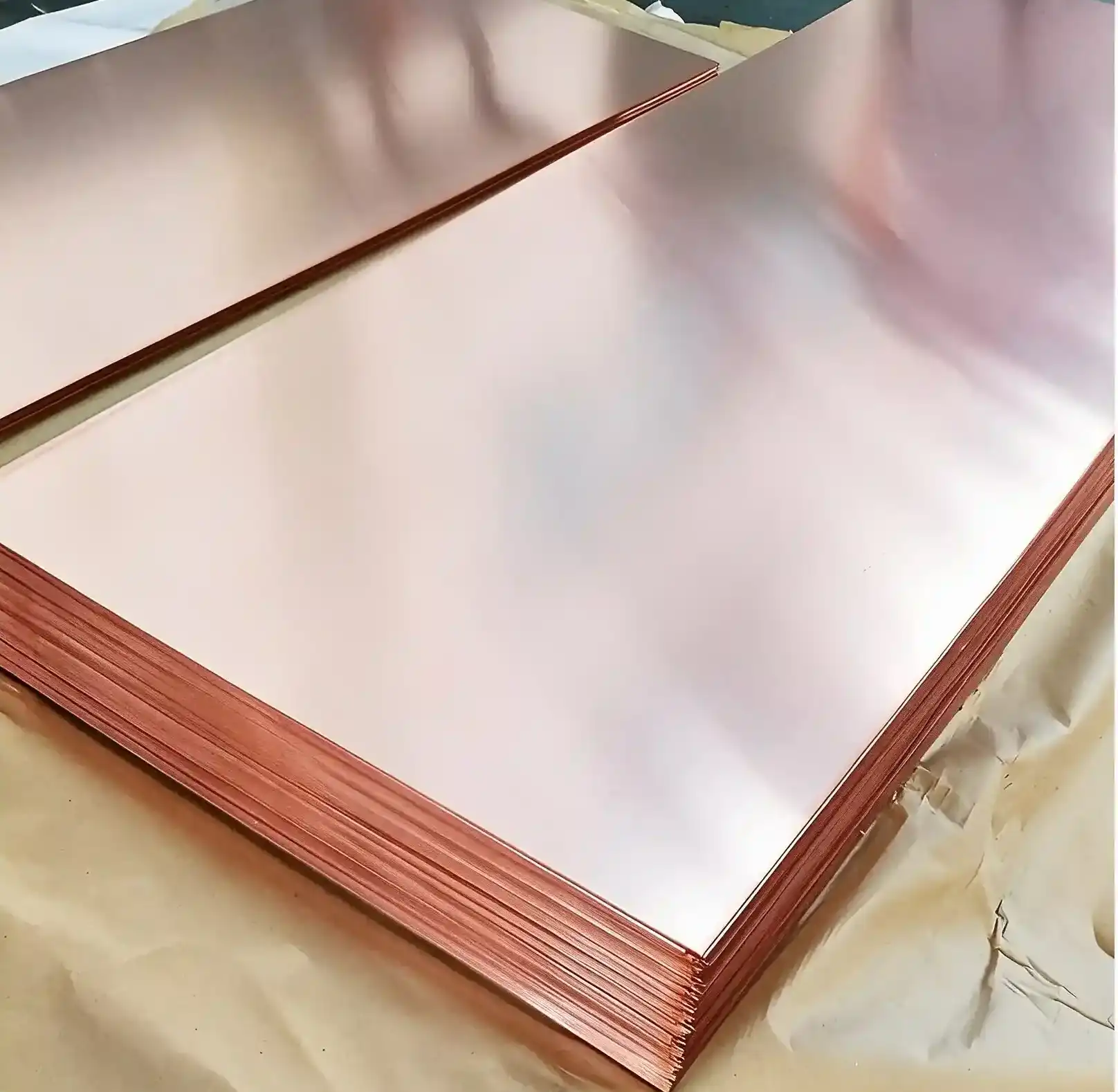 High purity red copper sheets