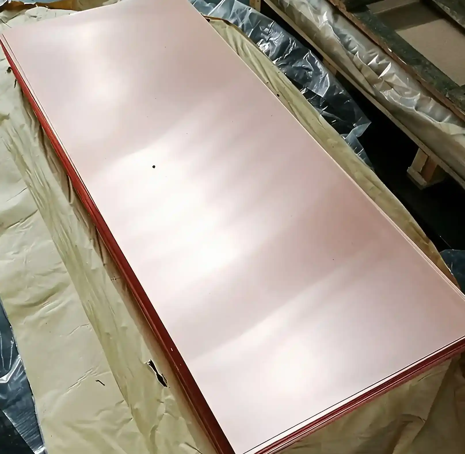 Pure copper busbar and plate stock